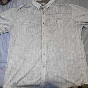 Kuhl Light Gray Casual Button-Down Shirt